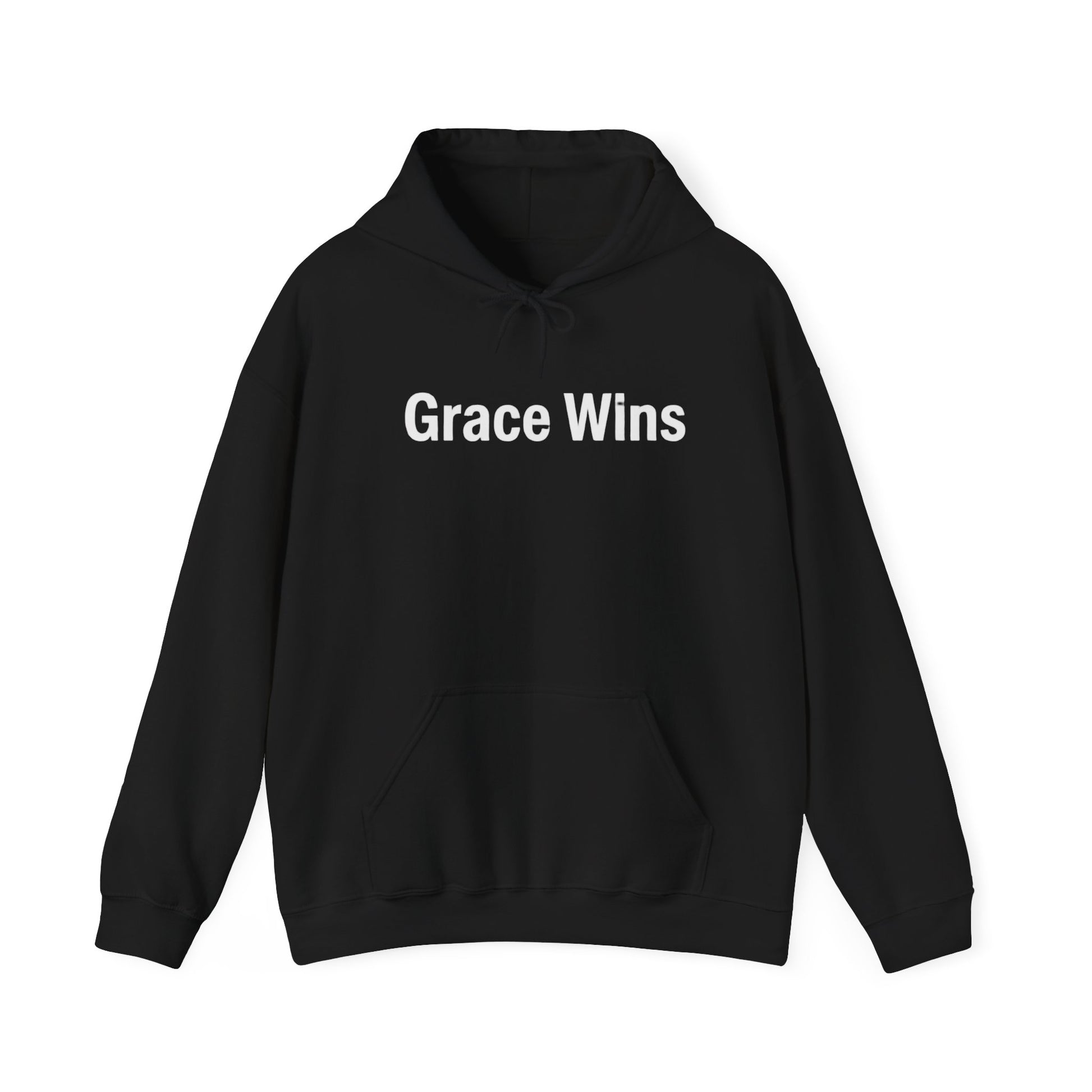 Inspiring 'Grace Wins' Distressed T-Shirt – Powerful Christian Faith Tee for Hope & Everyday Wear - Christian faith apparel by Micaclothings