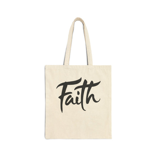 Trust God Tote Bag - Natural - Christian faith apparel by Micaclothings
